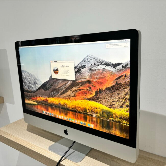 Refurbished Apple iMac All-In-One met Intel Core 2 Duo, 8GB RAM, 120GB SSD, 27 inch