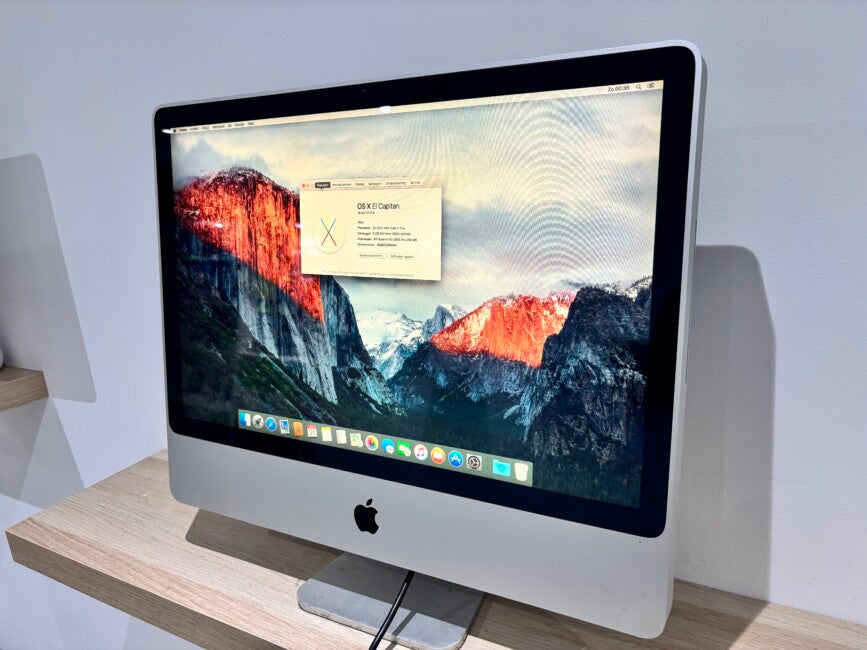 Refurbished Apple iMac All-In-One met Intel Core 2 Duo, 3GB RAM, 500GB HDD, 24 inch
