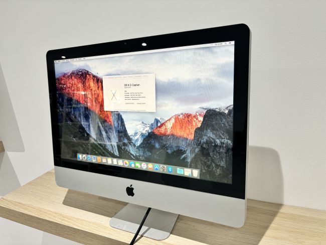 Refurbished Apple iMac All-In-One met Intel Core 2 Duo, 8GB RAM, 120GB SSD, 21.5 inch