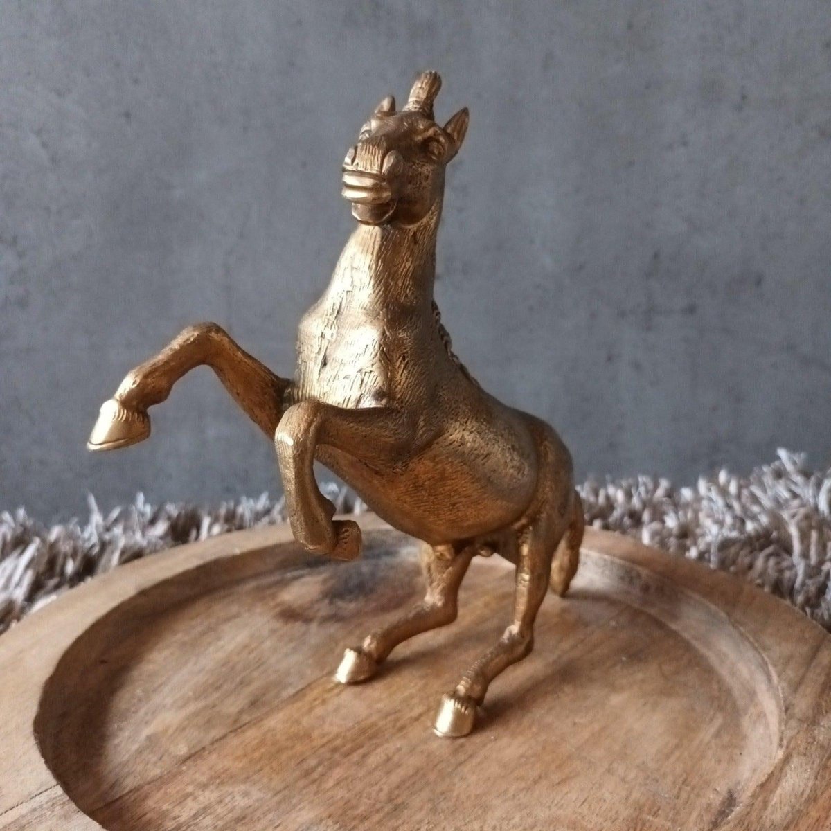 Vintage sculptuur paard. - Veilingcoach.be
