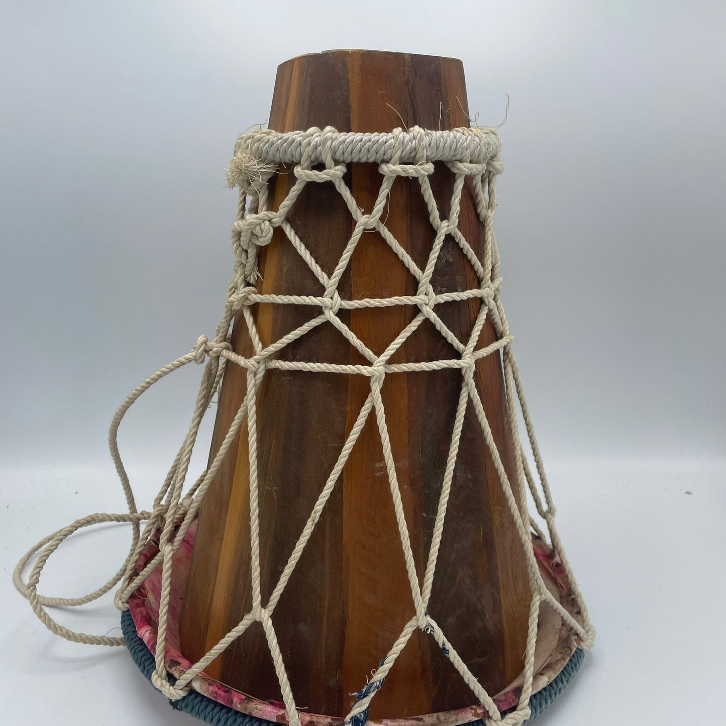 Set van 3 Handgemaakte Djembes | Authentieke Percussie-Instrumenten | Uniek Marmerpatroon