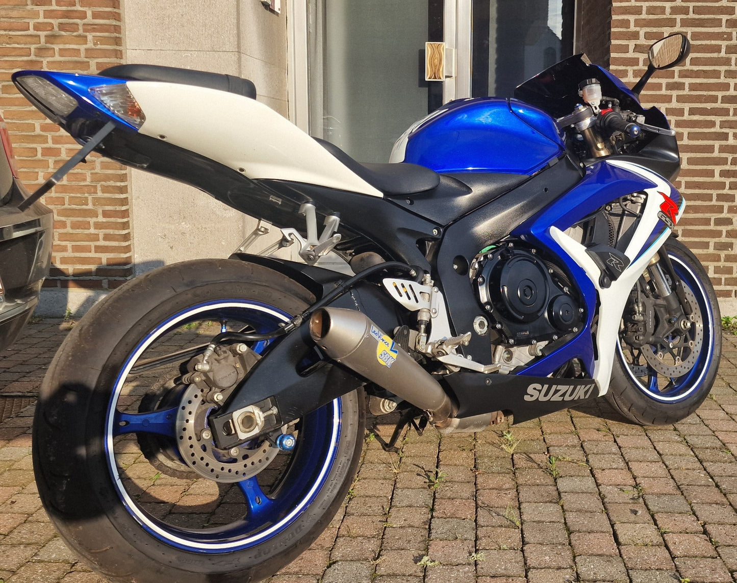 Suzuki GSX-R600 2006 | 599cc | Blauw | Leovince SBK Uitlaat