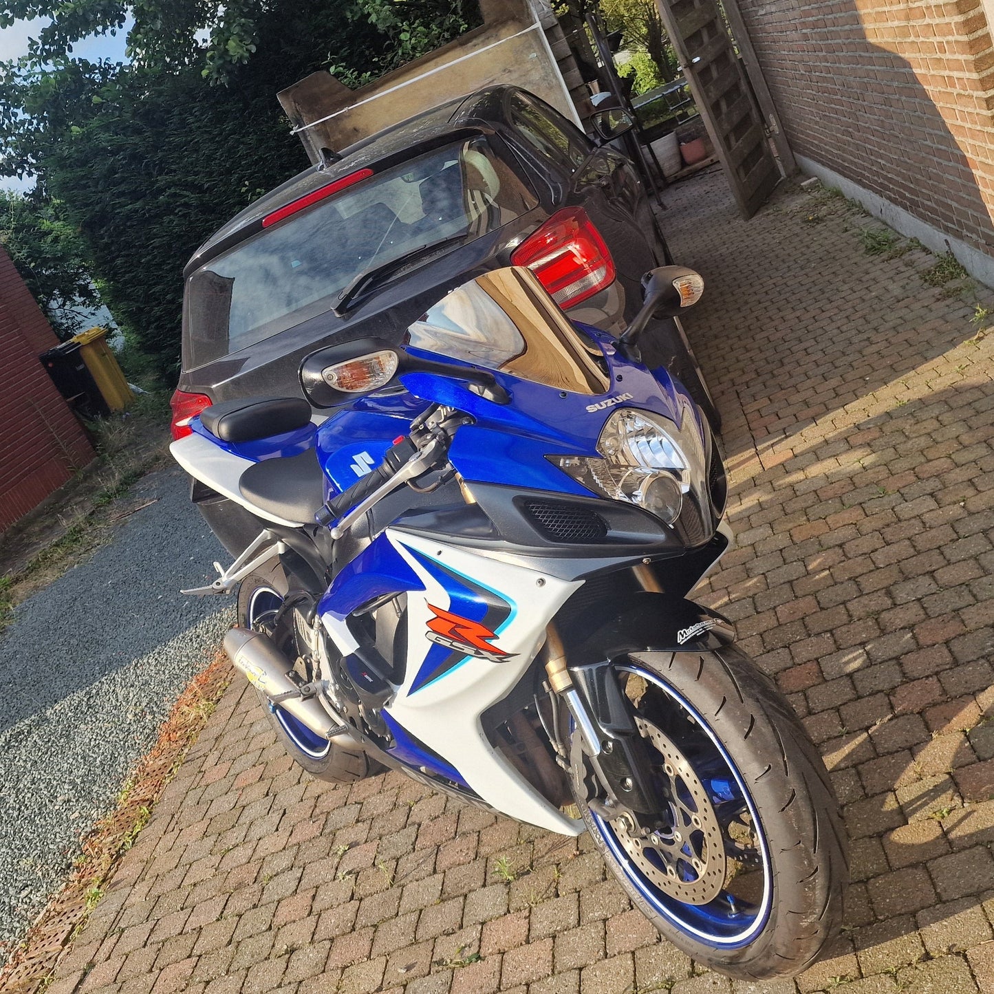 Suzuki GSX-R600 2006 | 599cc | Blauw | Leovince SBK Uitlaat