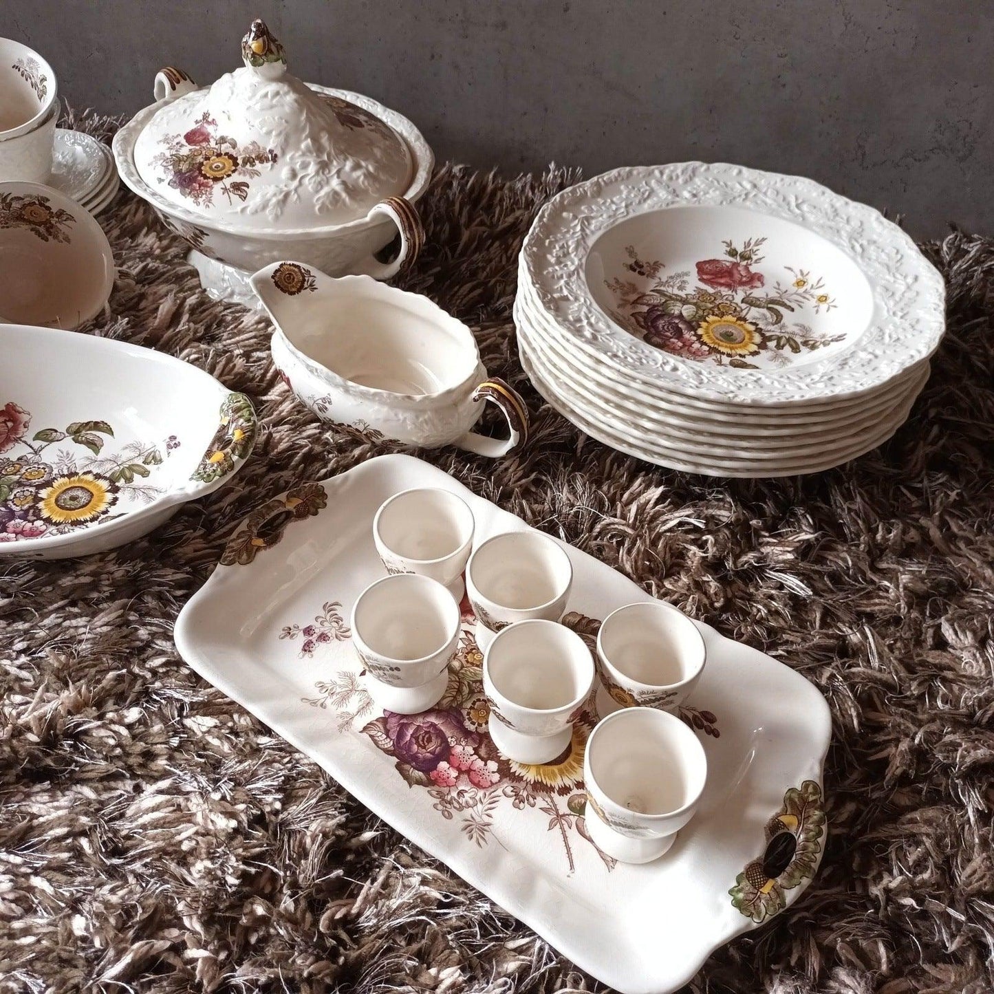 Vintage servies - Mason's 42 delig - Veilingcoach.be