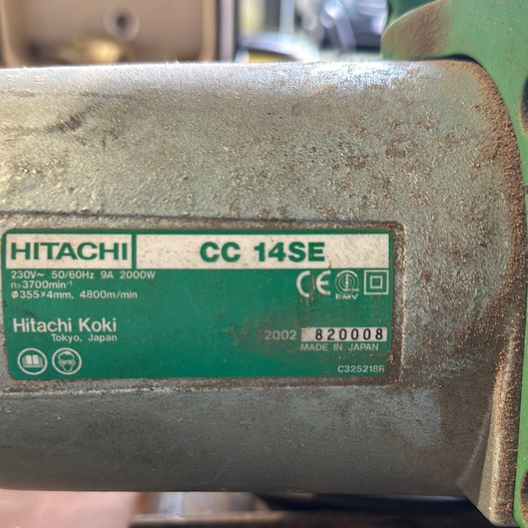 Hitachi afkortzaag CC14SE - Veilingcoach.be