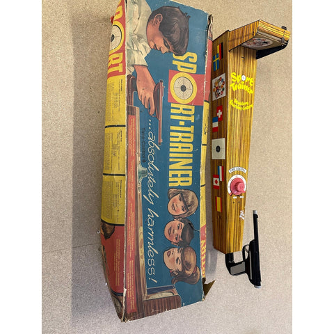 Vintage schietspel voor kinderen