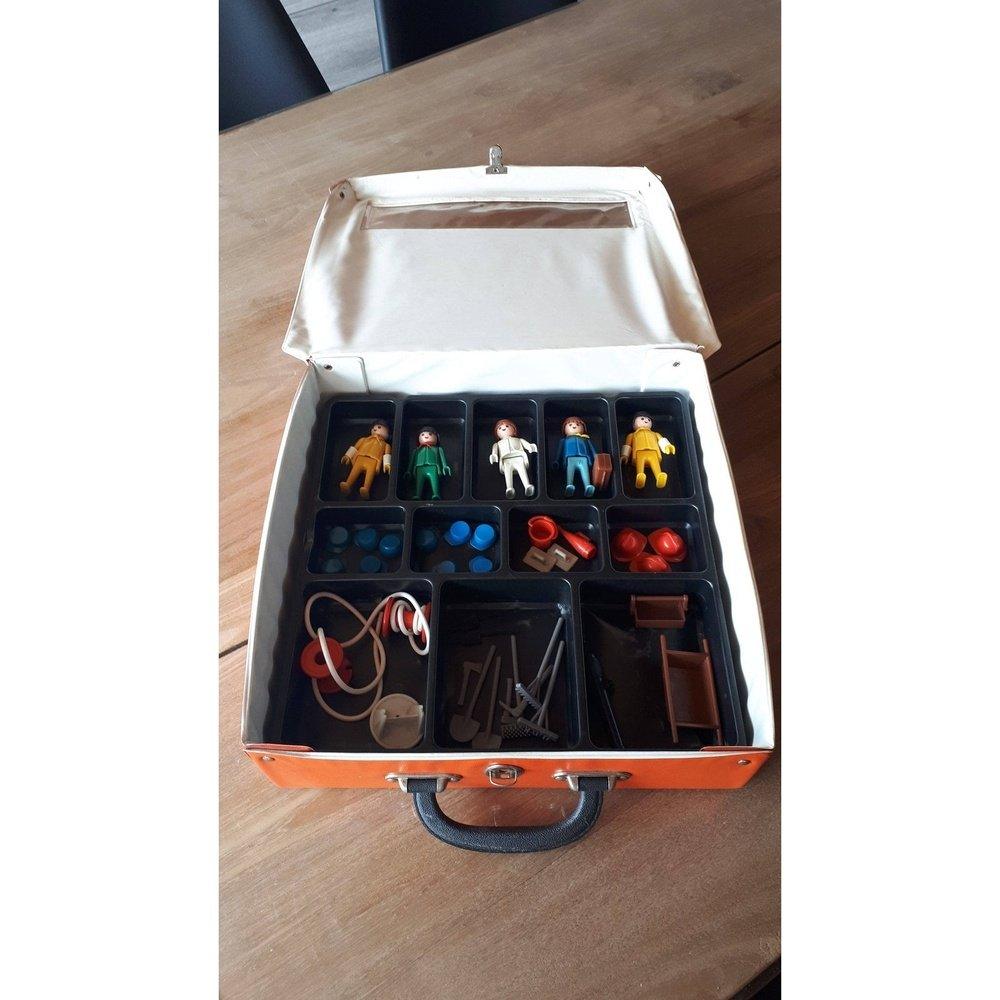 Playmobil System Orange storage case 85st - Veilingcoach.be