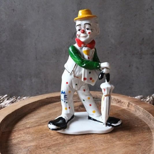 Vintage beeld clown - Veilingcoach.be