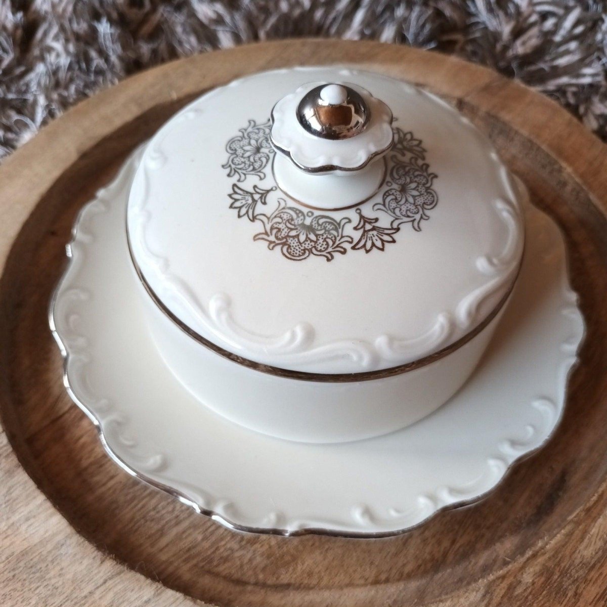 Vintage botervloot - Spenzo servies - Veilingcoach.be