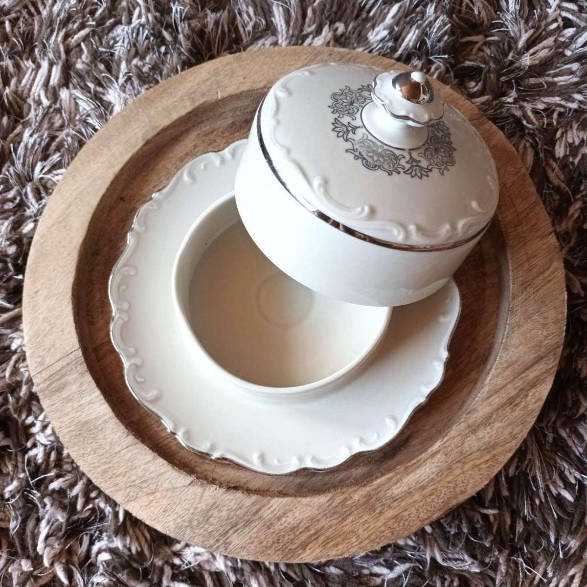 Vintage botervloot - Spenzo servies - Veilingcoach.be