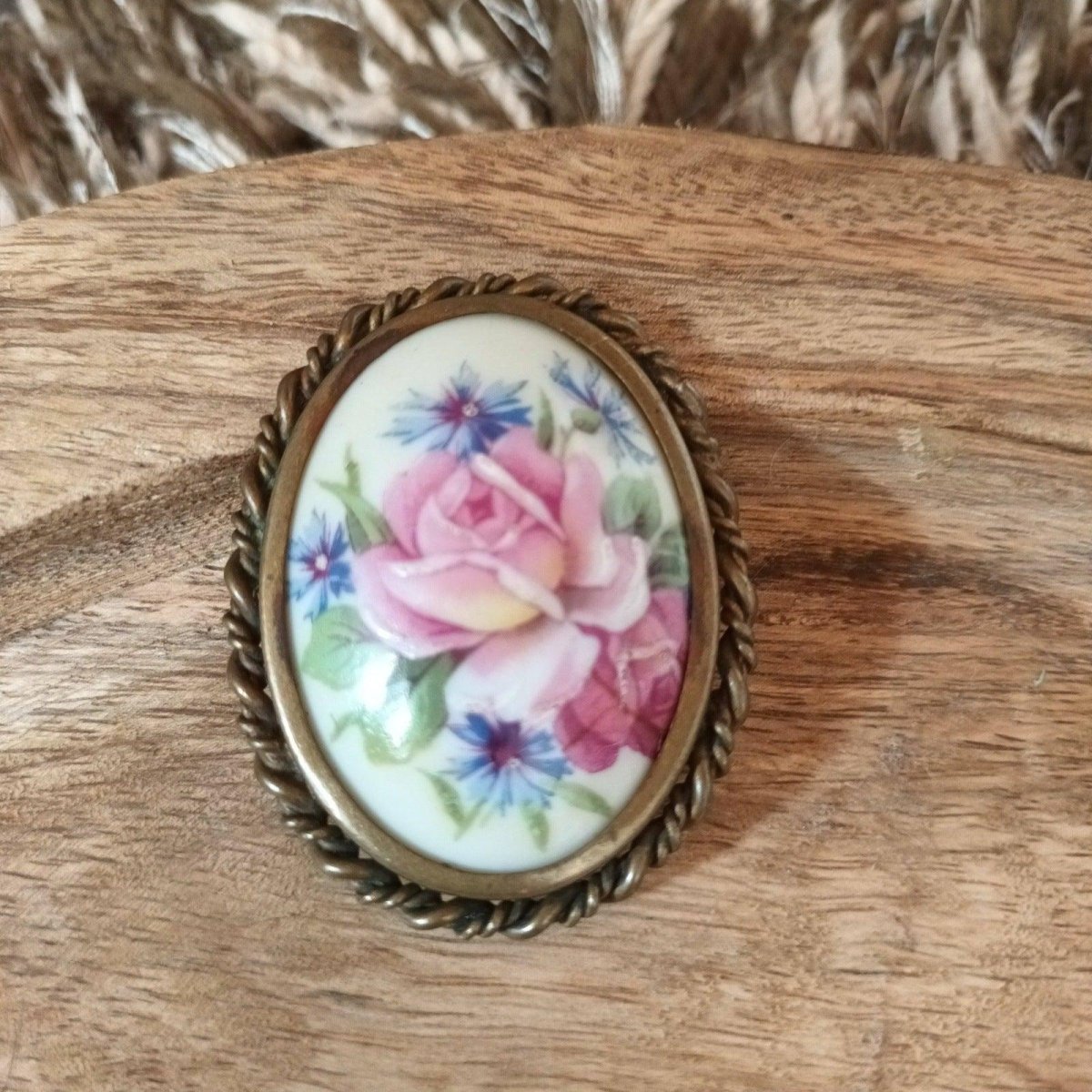 Vintage broche - Limoges France - Veilingcoach.be