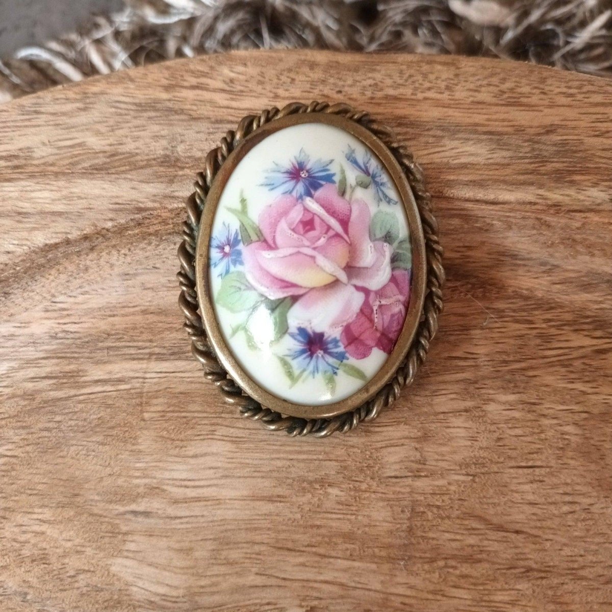 Vintage broche - Limoges France - Veilingcoach.be