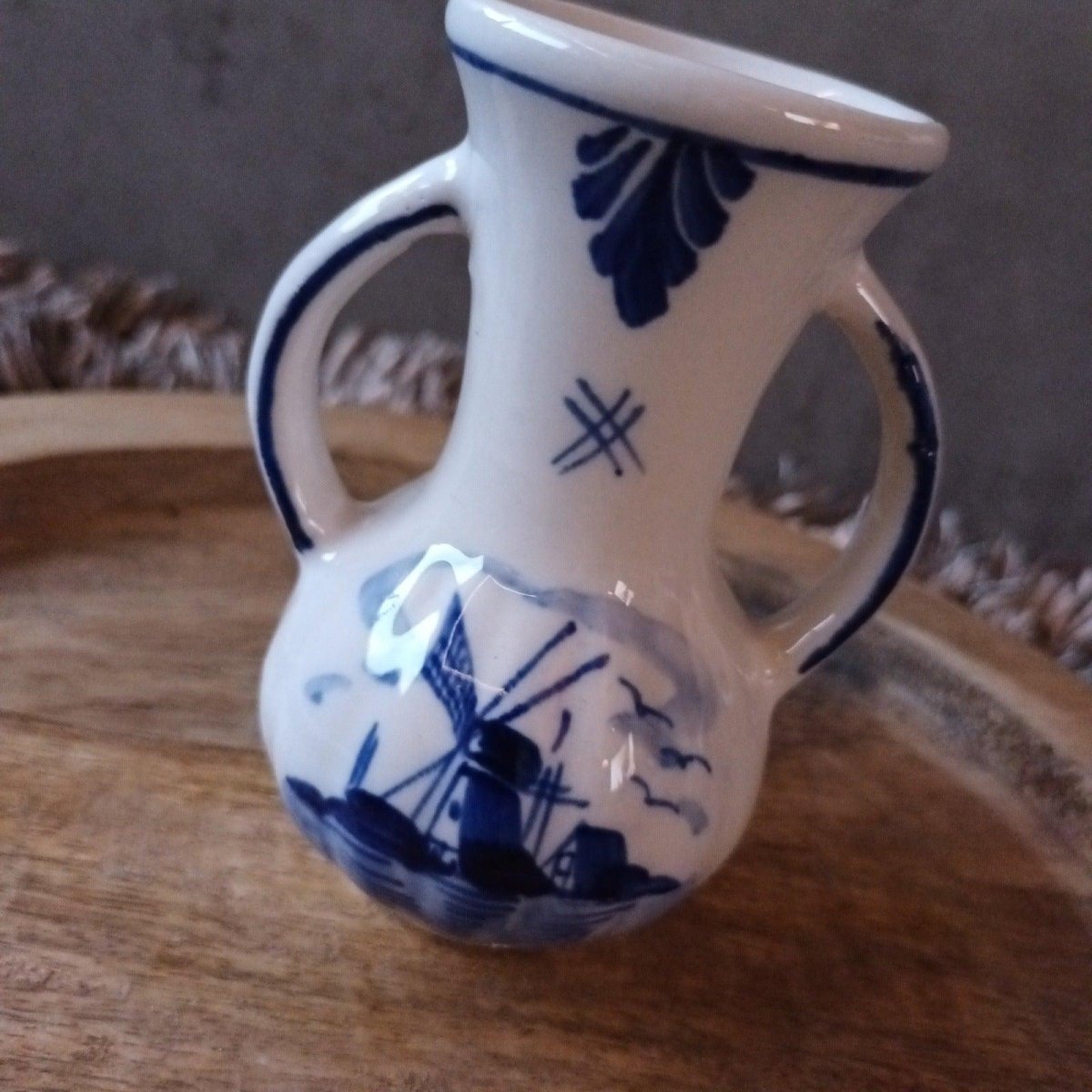 Vintage delftsblauw vaasje. - Veilingcoach.be